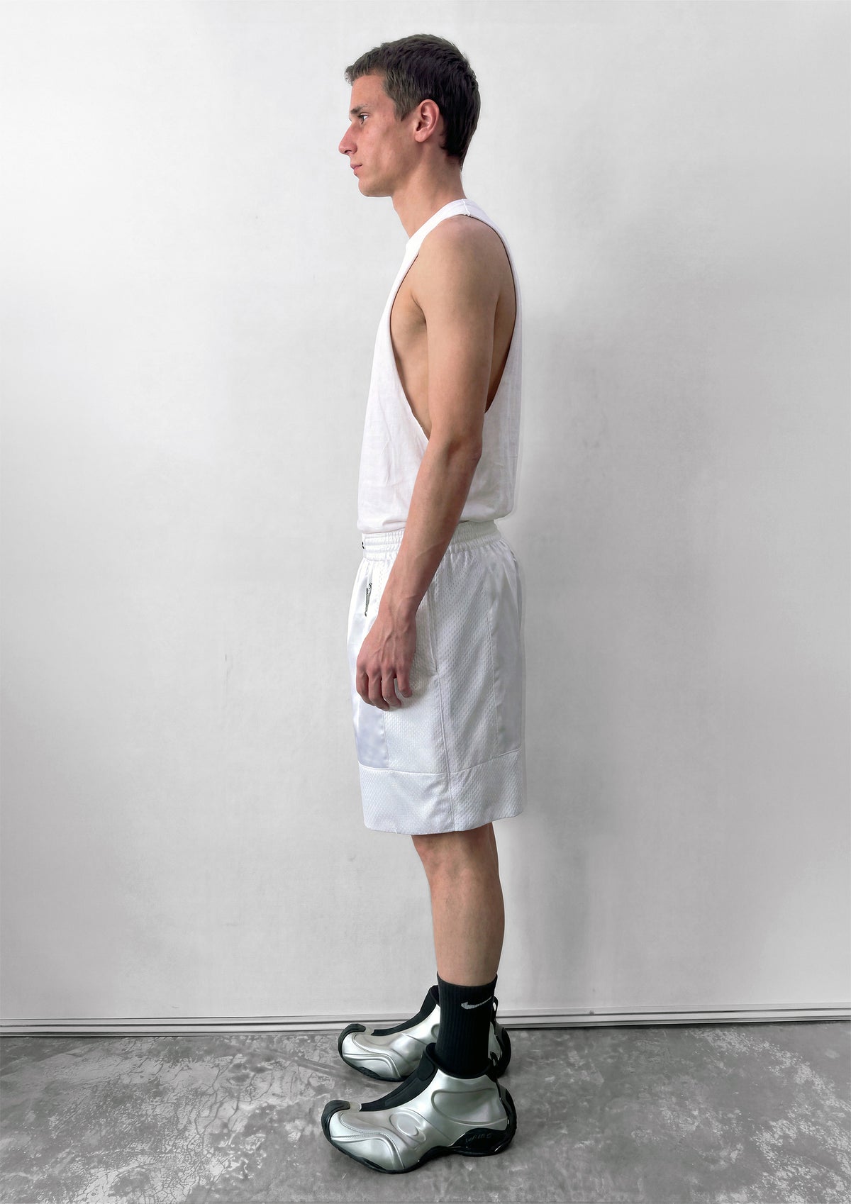 BASKETBALL 1 SHORTS - WHITE