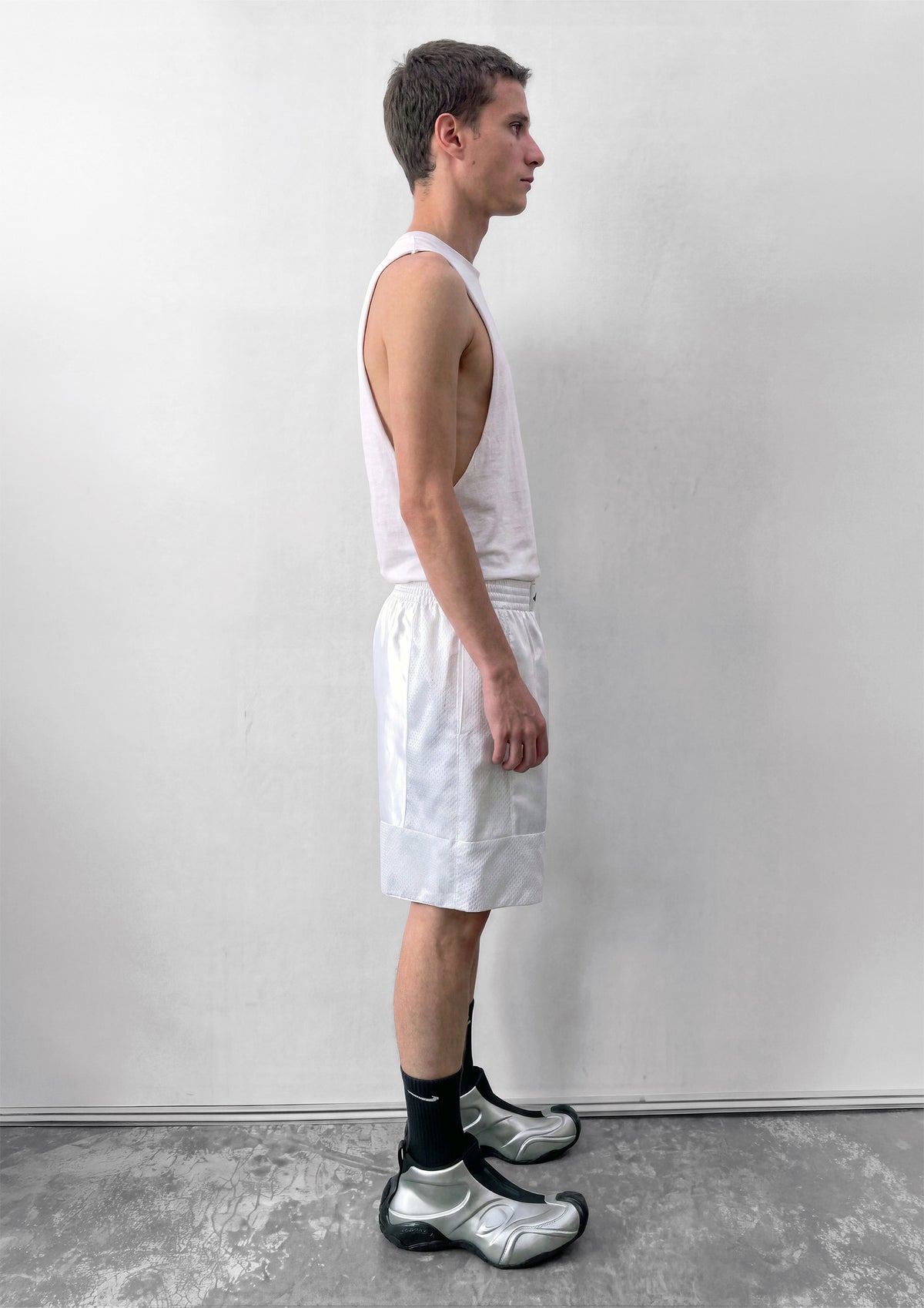 BASKETBALL 1 SHORTS - WHITE