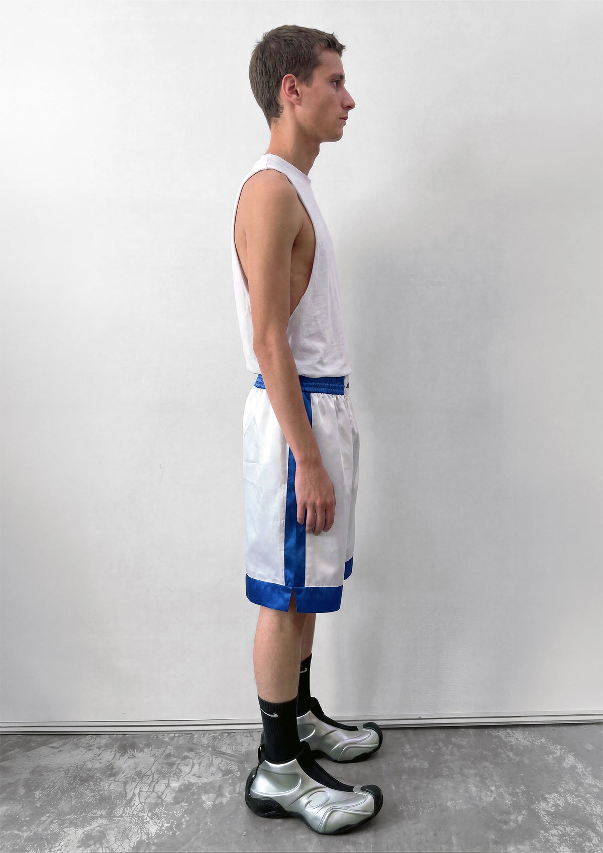 BASKETBALL 3 SHORTS - WHITE