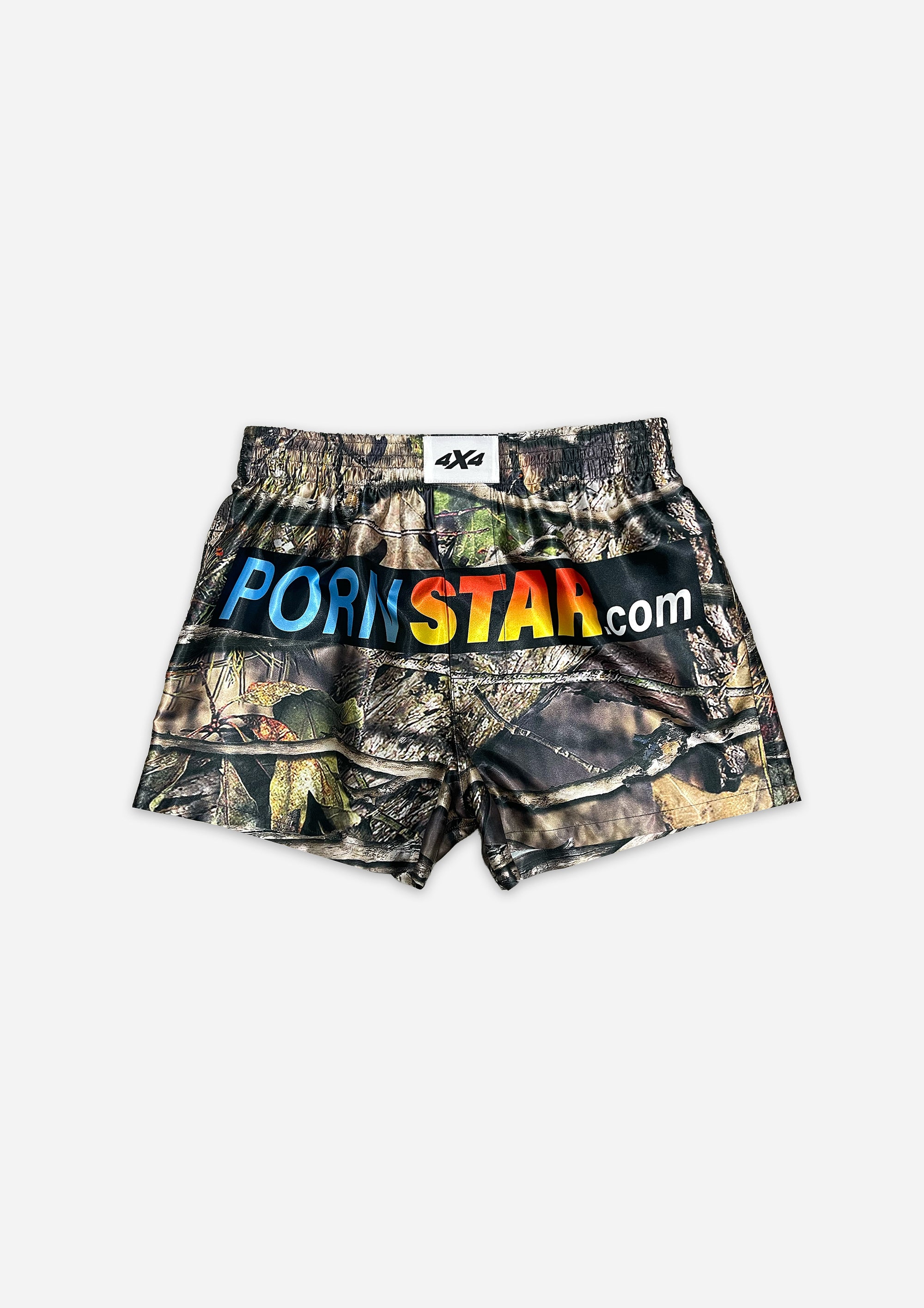 SATIN BOXER SHORTS - CAMO