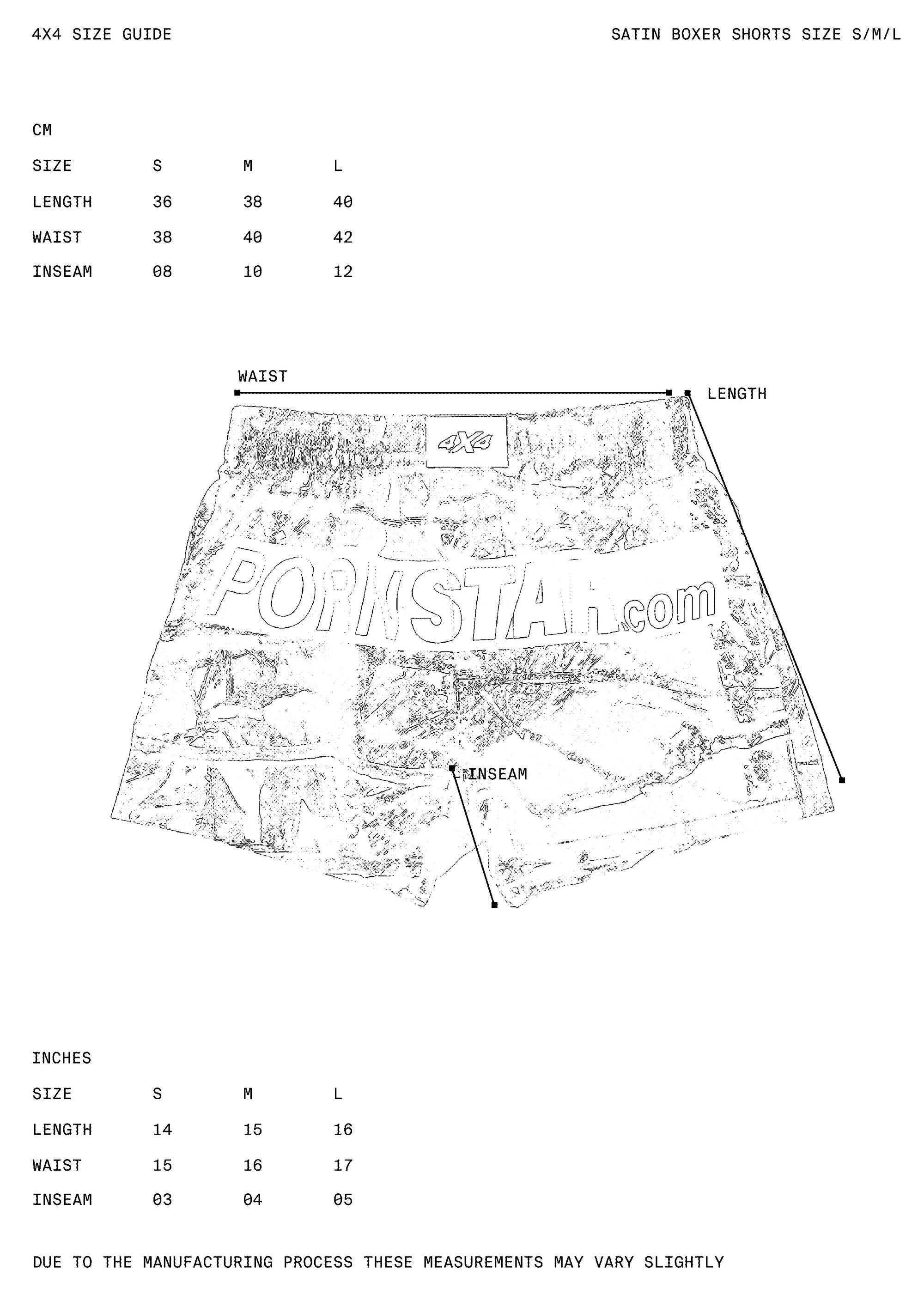 SATIN BOXER SHORTS - CAMO