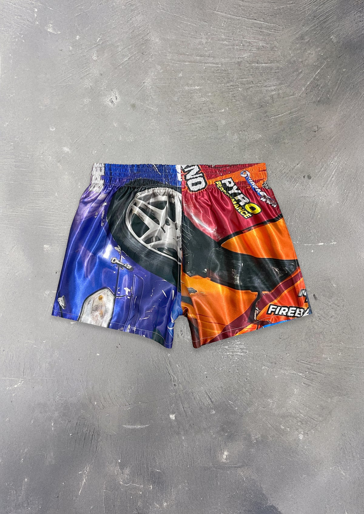 SATIN BOXER SHORTS - DRIFT