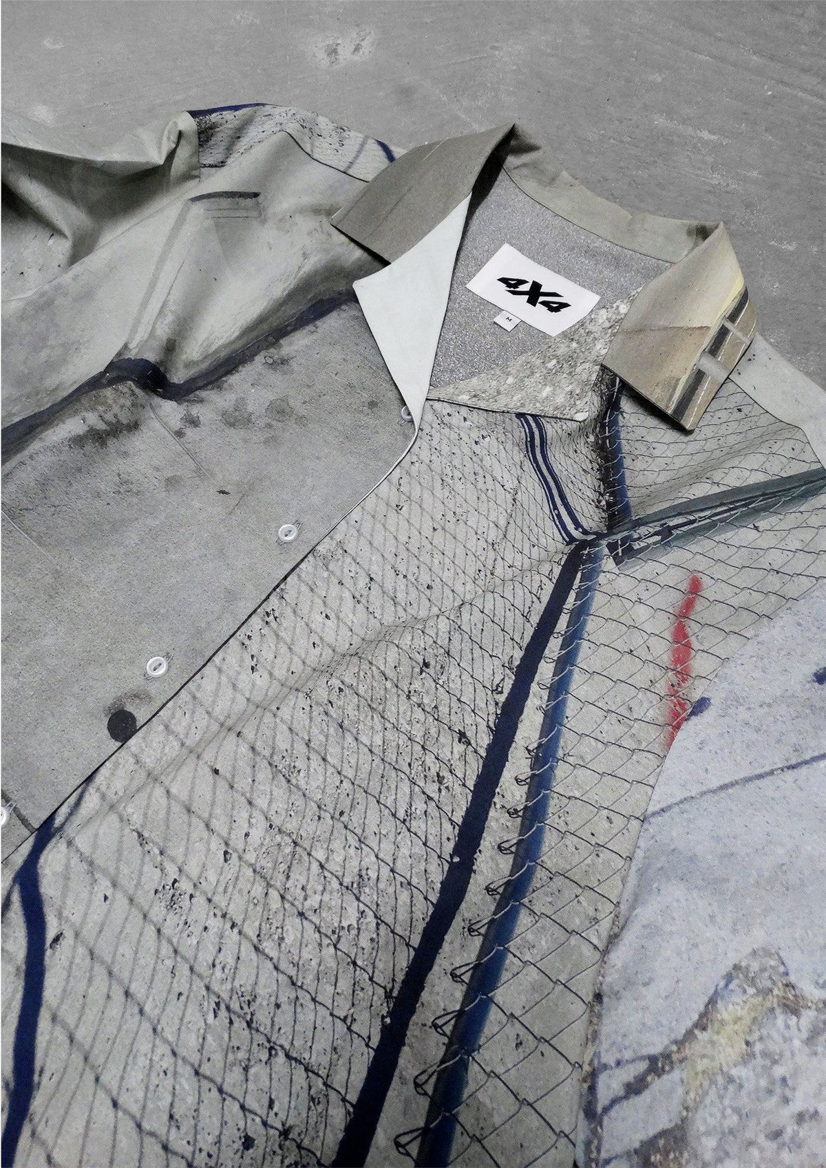 4X4 BOWLING SHIRT - PARKING LOT