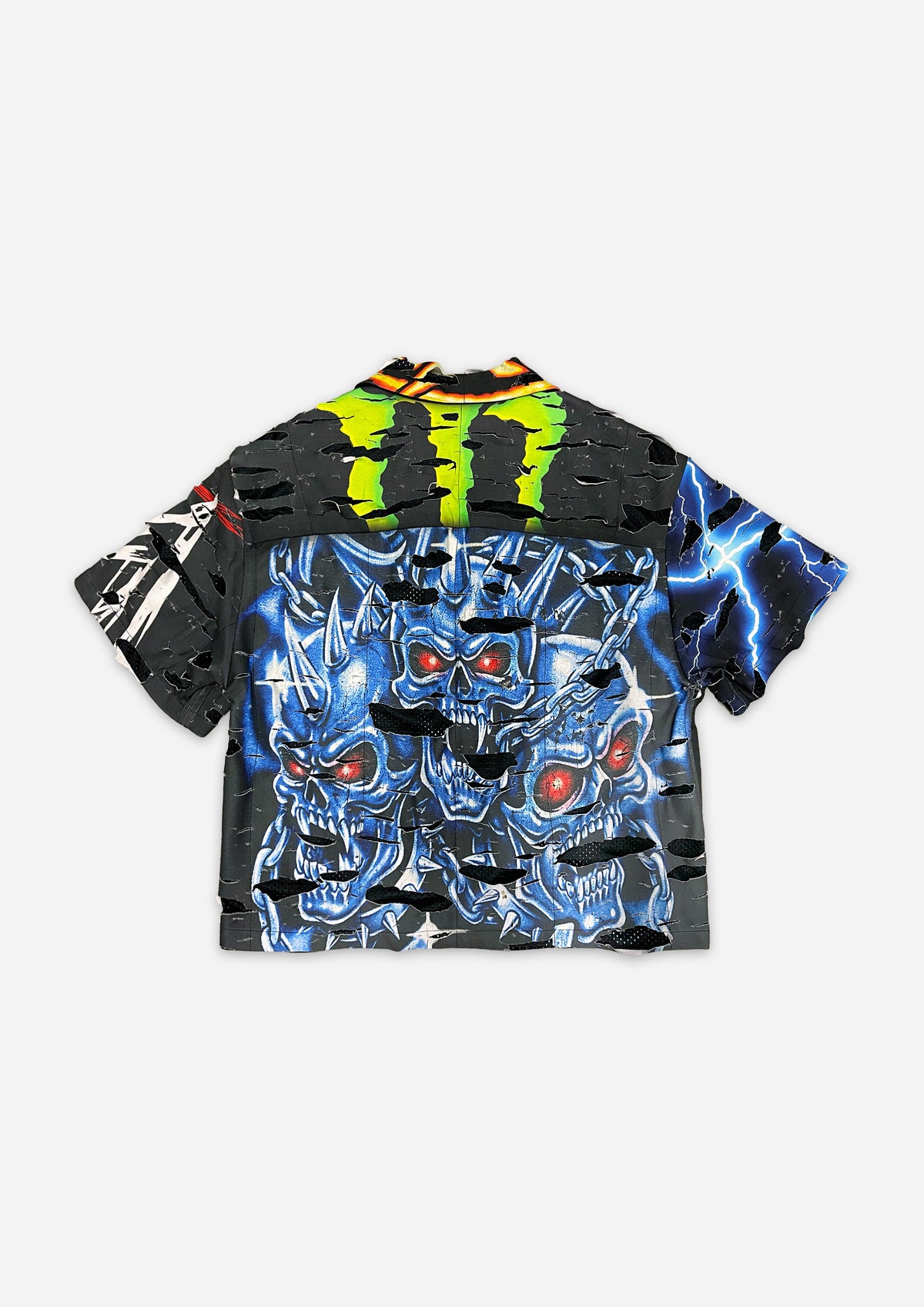 SHREDDED SHIRT - BLACK