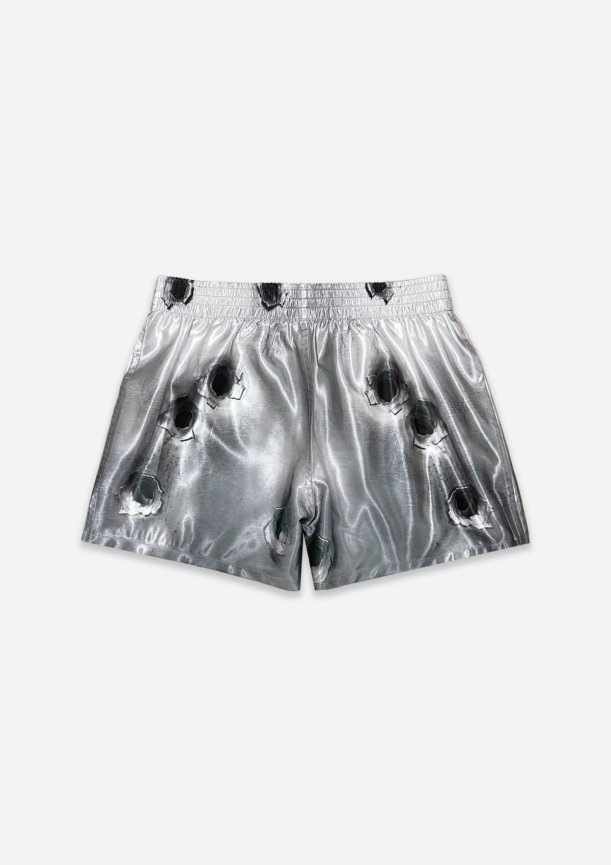 SATIN BOXER SHORTS - BULLET HOLE