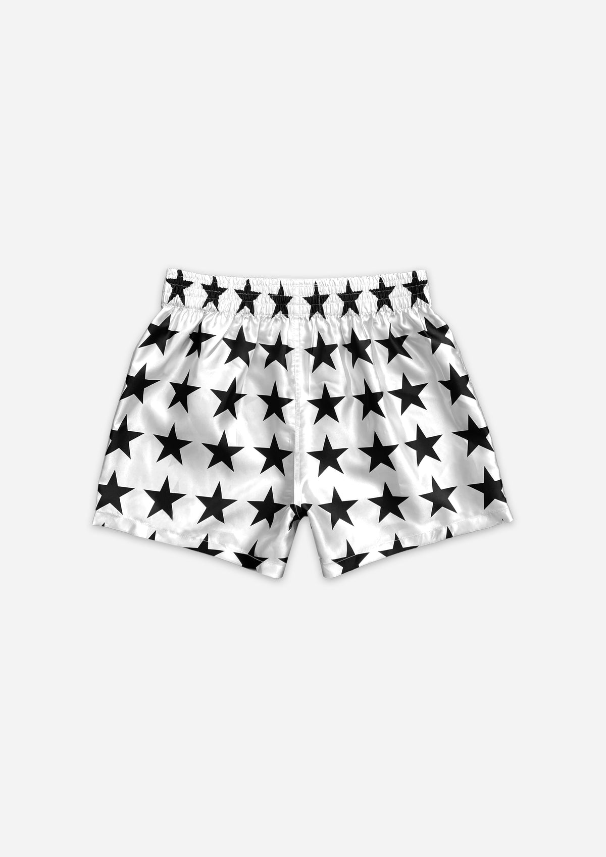 SATIN BOXER SHORTS - STAR