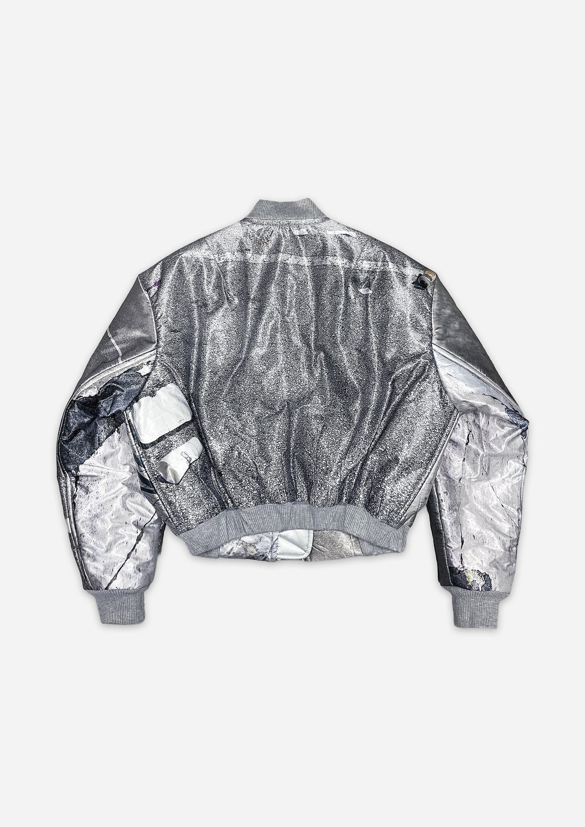 SATIN BOMBER JACKET - PARKING LOT