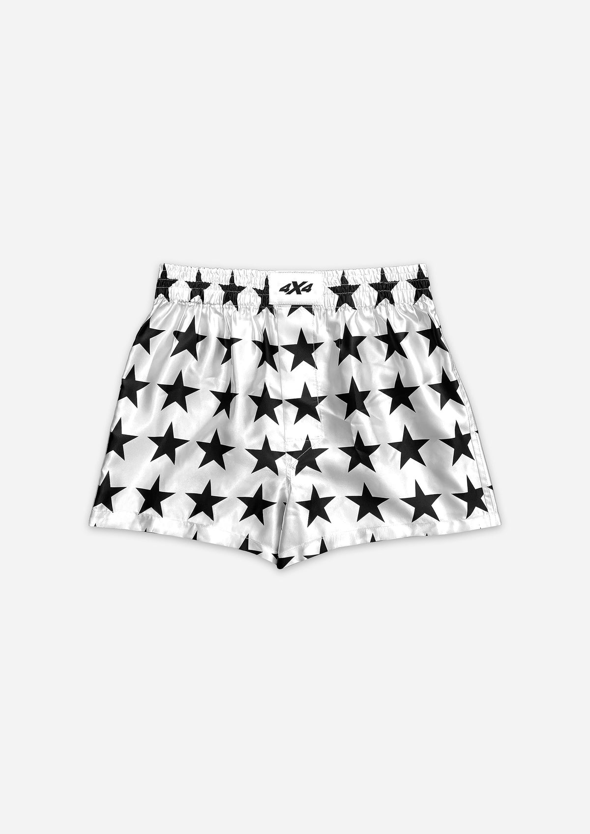 SATIN BOXER SHORTS - STAR